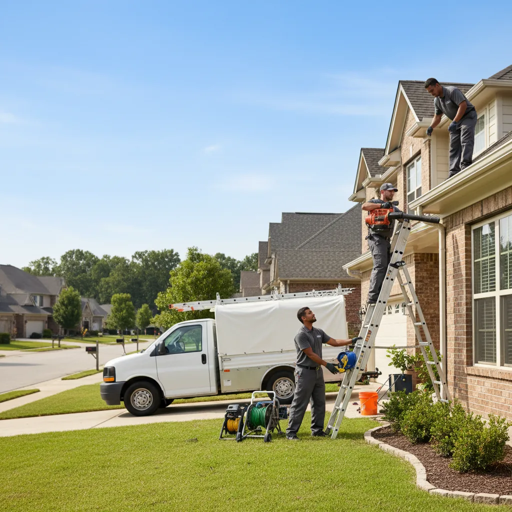 Home Gutter Service in Jewett, TX near me